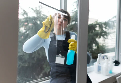 Nettoyage de vitres intérieures et extérieures à Vigny
